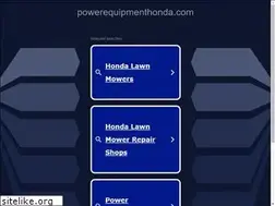 Sites similar to powerequipmenthonda.com