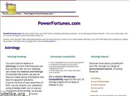 Sites similar to powerfortunes.com