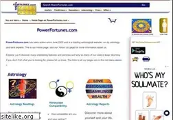 Sites similar to powerfortunes.org