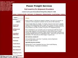 Sites similar to powerfreight1.com