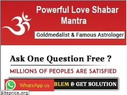 Sites similar to powerfulloveshabarmantra.com