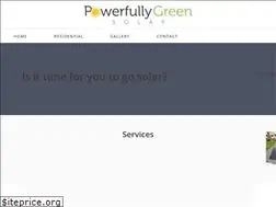 Sites similar to powerfullygreen.com