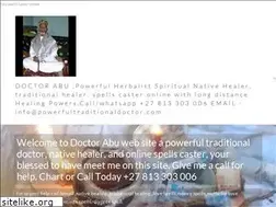 Sites similar to powerfultraditionaldoctor.com