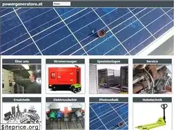 Sites similar to powergenerators.at