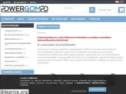 Sites similar to powergom.hu