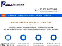 Sites similar to powerjackmotion.com