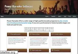 Sites similar to powerkaraoke.com