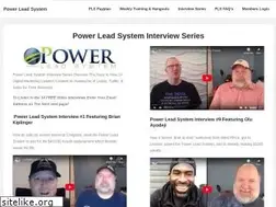 Sites similar to powerlead-system.com