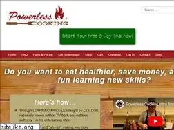 Sites similar to powerlesscooking.com