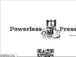 Sites similar to powerlesspress.com