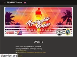Sites similar to powerlifting.hu