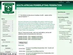 Sites similar to powerliftingsa.co.za