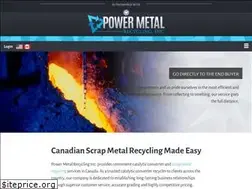 Sites similar to powermetalrecyclingca.com
