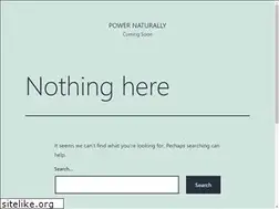 Sites similar to powernaturally.org