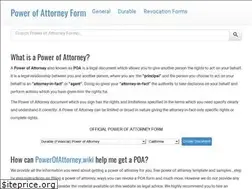 Sites similar to powerofattorney.wiki