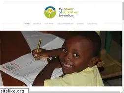 Sites similar to powerofeducationfoundation.org