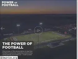 Sites similar to poweroffootball.org