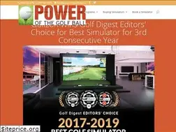 Sites similar to powerofthegolfball.com