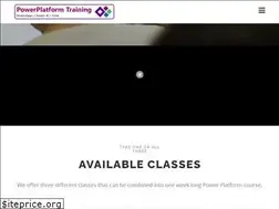 Sites similar to powerplatformtraining.co