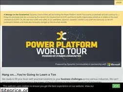 Sites similar to powerplatformworldtour.com