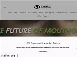 Sites similar to powerplusmouthguard.com