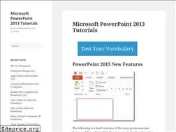Sites similar to powerpoint-2013-tutorials.com