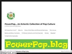 Sites similar to powerpop.blog