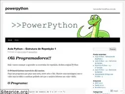 Sites similar to powerpython.wordpress.com