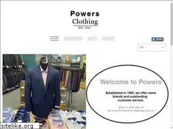 Sites similar to powersclothing.net