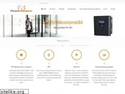 Sites similar to powersource.no