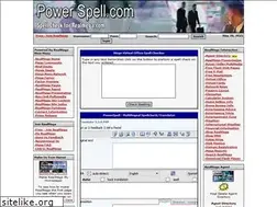 Sites similar to powerspell.com