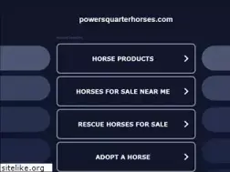 Sites similar to powersquarterhorses.com