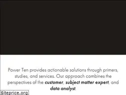 Sites similar to powerteninc.com
