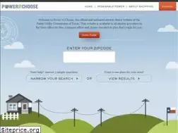 Sites similar to powertochoose.com