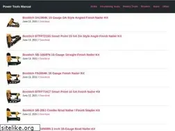 Sites similar to powertoolsmanual.com