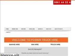 Sites similar to powertruckhire.co.za