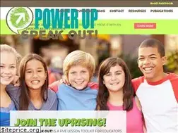 Sites similar to powerupspeakout.org