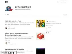 Sites similar to poweruser.blog