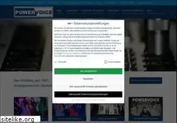 Sites similar to powervoice.de