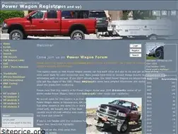 Sites similar to powerwagonregistry.com