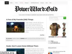 Sites similar to powerwordgold.blogspot.com