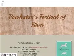 Sites similar to powhatansfestivaloffiber.com