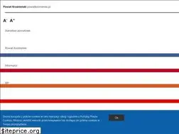 Sites similar to powiatkrosnienski.pl
