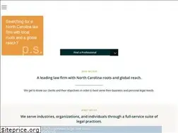 Sites similar to poynerspruill.com