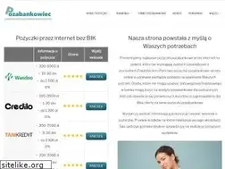 Sites similar to pozabankowiec.pl