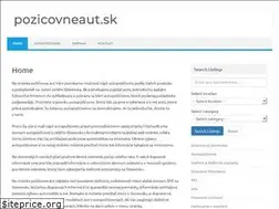 Sites similar to pozicovneaut.sk