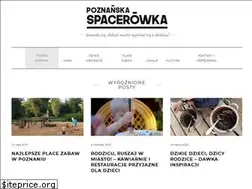 Sites similar to poznanskaspacerowka.pl