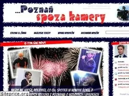 Sites similar to poznanspozakamery.pl