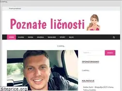 Sites similar to poznatelicnosti.org