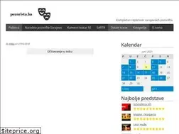 Sites similar to pozorista.ba